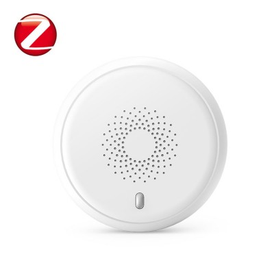 tuya zigbee smart fire smoke alarm detector sensor for smart home work with smartlife and IFTTT