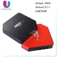 umelody Marshmallow tv box Android 5.1 Amlogic S905 Quad-core m8s plus online box tv