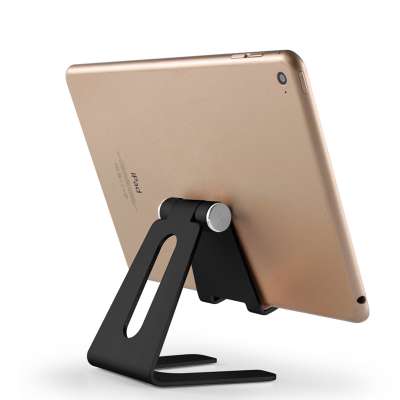 Flexible Customizable Aluminum Black Phone Holder Stand